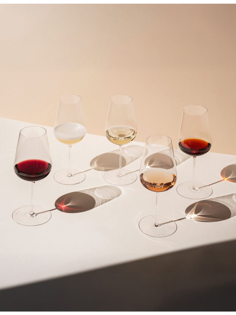 Richard Brendon wine glass set of two, mouth-blown, UK version