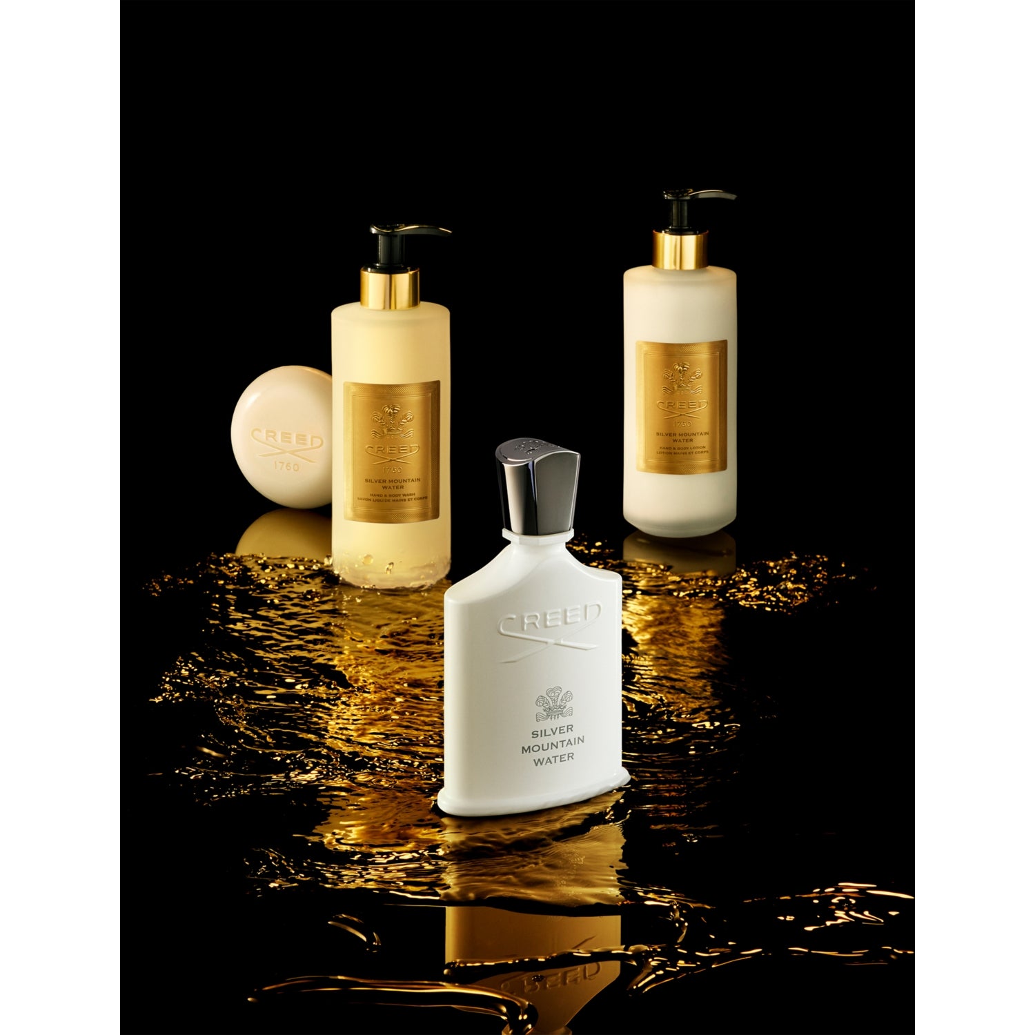 Creed Silver Mountain Water hand and body wash 300ml - British product