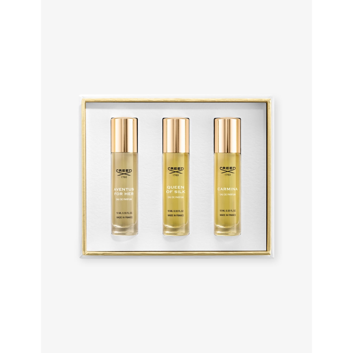 Creed eau de parfum gift set 3 x 10ml (British brand)