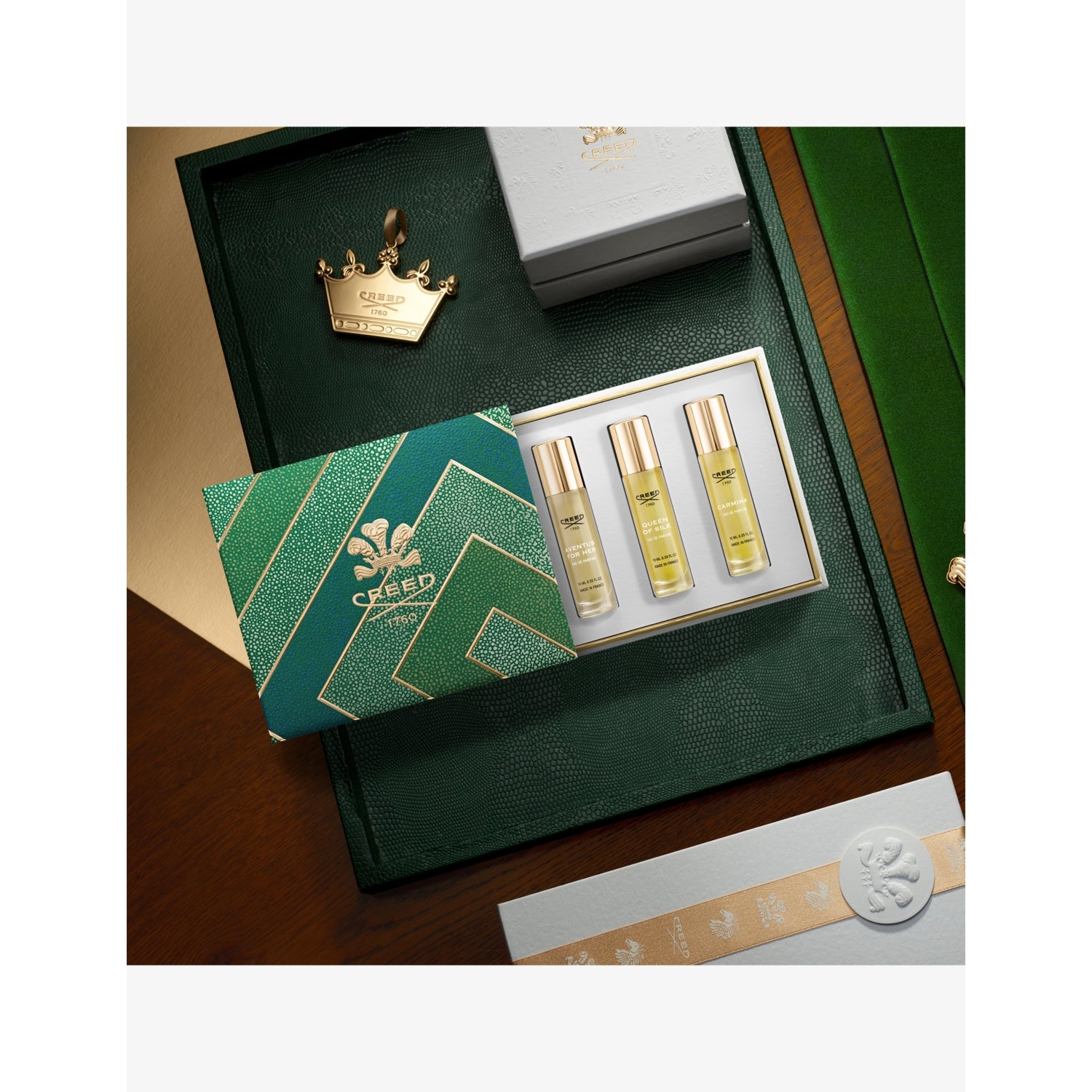 Creed eau de parfum gift set 3 x 10ml (British brand)