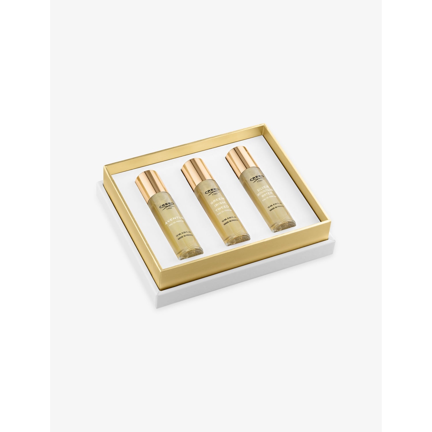 Creed eau de parfum gift set 3x10ml, imported from the UK