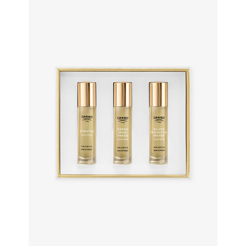 Creed eau de parfum gift set 3x10ml, imported from the UK