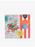 OMY Supermarket Giant colouring poster 70 x 100cm (British brand)