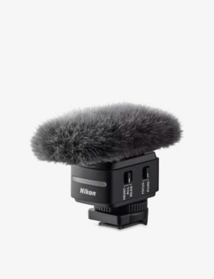 Nikon Shotgun ME D10 digital microphone with wind muff - British product