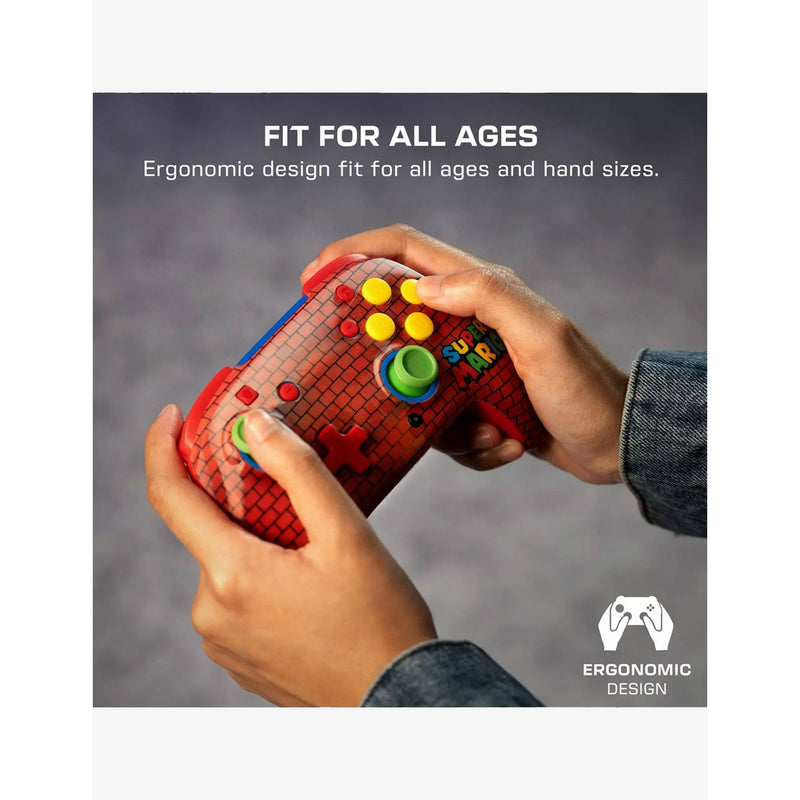 Turtle Beach Mario Bricks Rematch wireless controller, imported from the UK