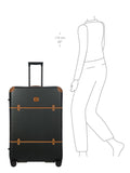 Bric's Bellagio extra-large 4-wheel expandable suitcase 82cm, imported from the UK