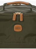 Bric's X-Collection woven underseat backpack with leather details (British brand)