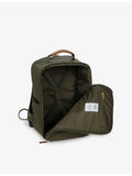 Bric's X-Collection woven underseat backpack with leather details (British brand)