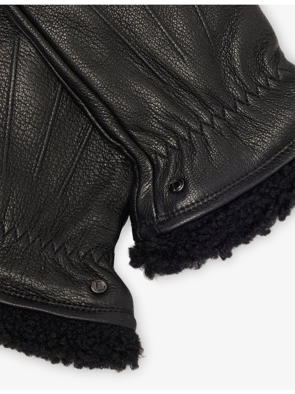 Dents Shrewsbury leather gloves with soft lining (British brand)