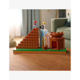 Super Mario Course Complete Flagpole playset 25cm tall (British brand)