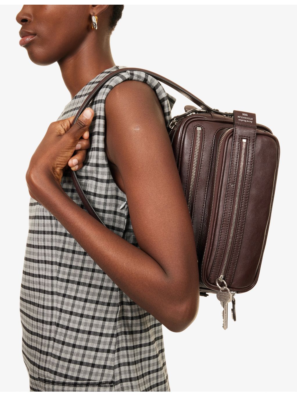 Acne Studios Camero Kit leather cross-body bag (British brand)
