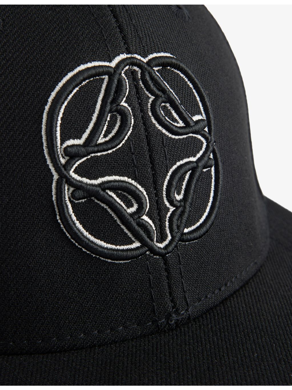 Bélier embroidered cotton baseball cap (British brand)