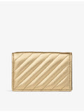 Jimmy Choo Curve Nello quilted leather cardholder 7x10cm - British product