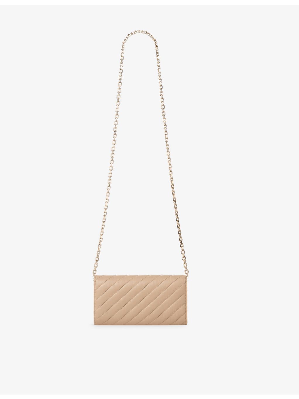 Jimmy Choo Curve leather wallet-on-chain - British product