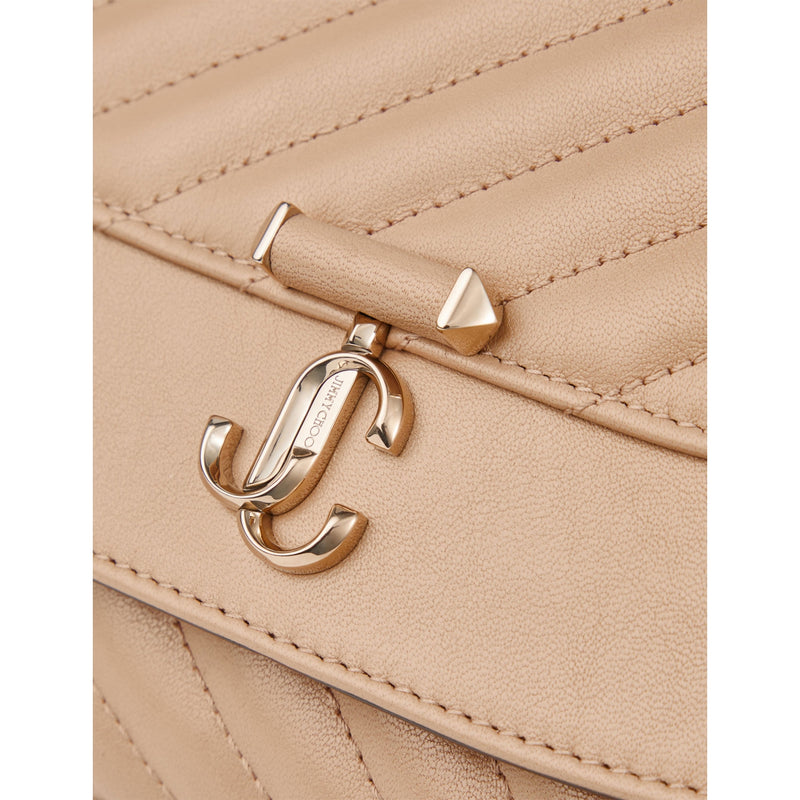 Jimmy Choo Curve medium leather cross-body bag, UK version