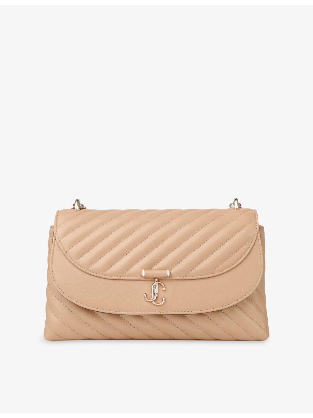 Jimmy Choo Curve medium leather cross-body bag, UK version