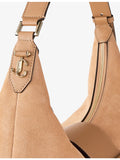 Jimmy Choo Bar Hobo medium suede shoulder bag (British brand)