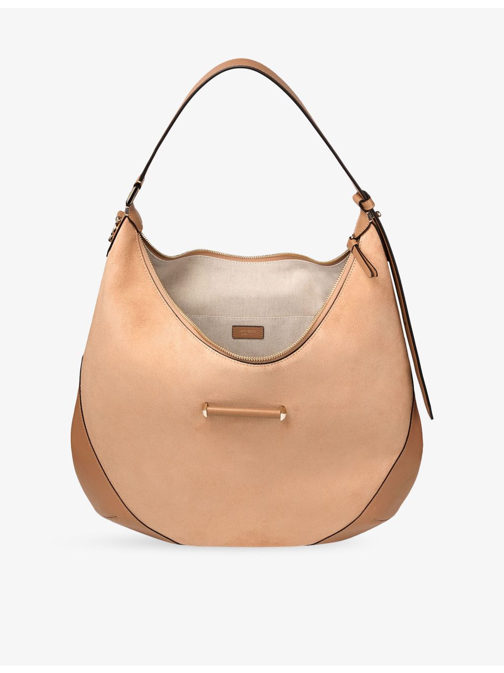 Jimmy Choo Bar Hobo medium suede shoulder bag (British brand)