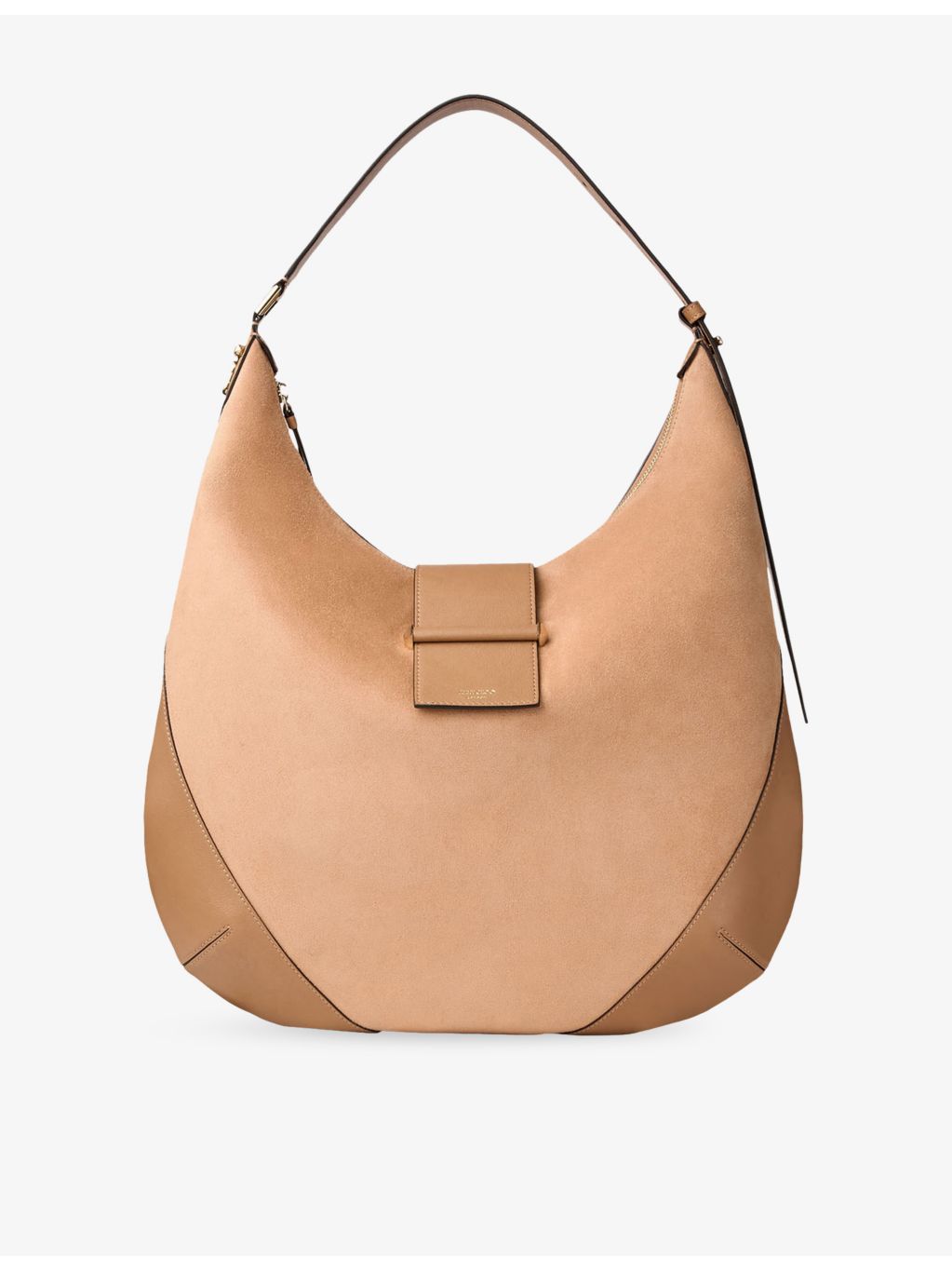 Jimmy Choo Bar Hobo medium suede shoulder bag (British brand)