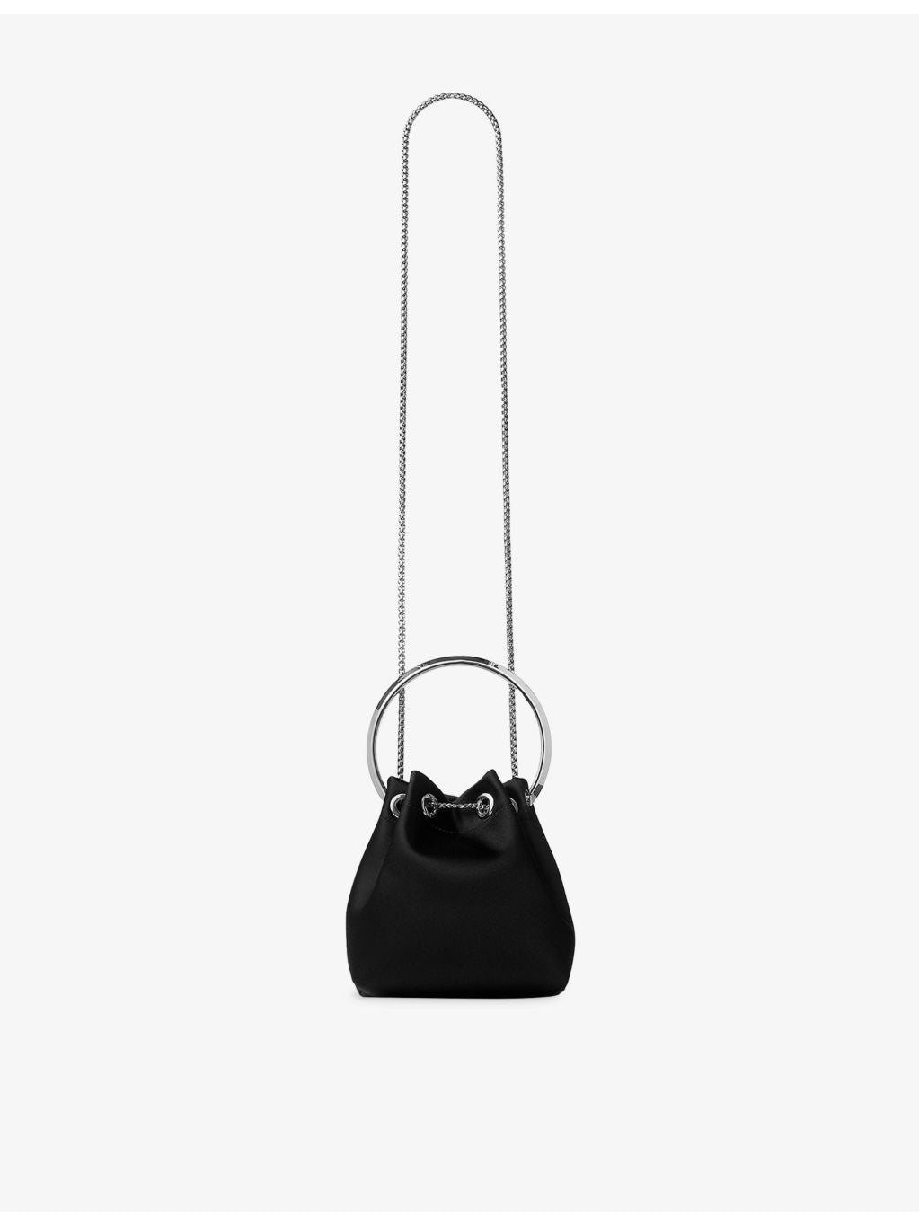 Jimmy Choo Bon Bon satin top-handle bag, UK version