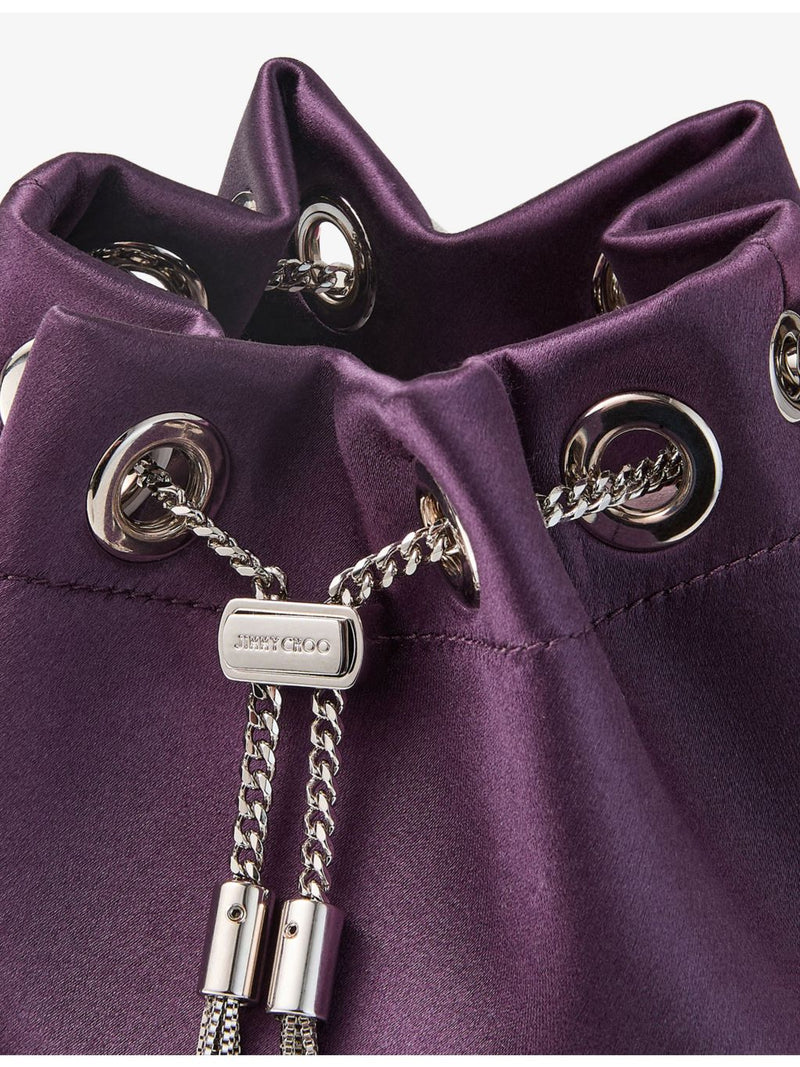 Jimmy Choo Bon Bon satin handbag small (British brand)