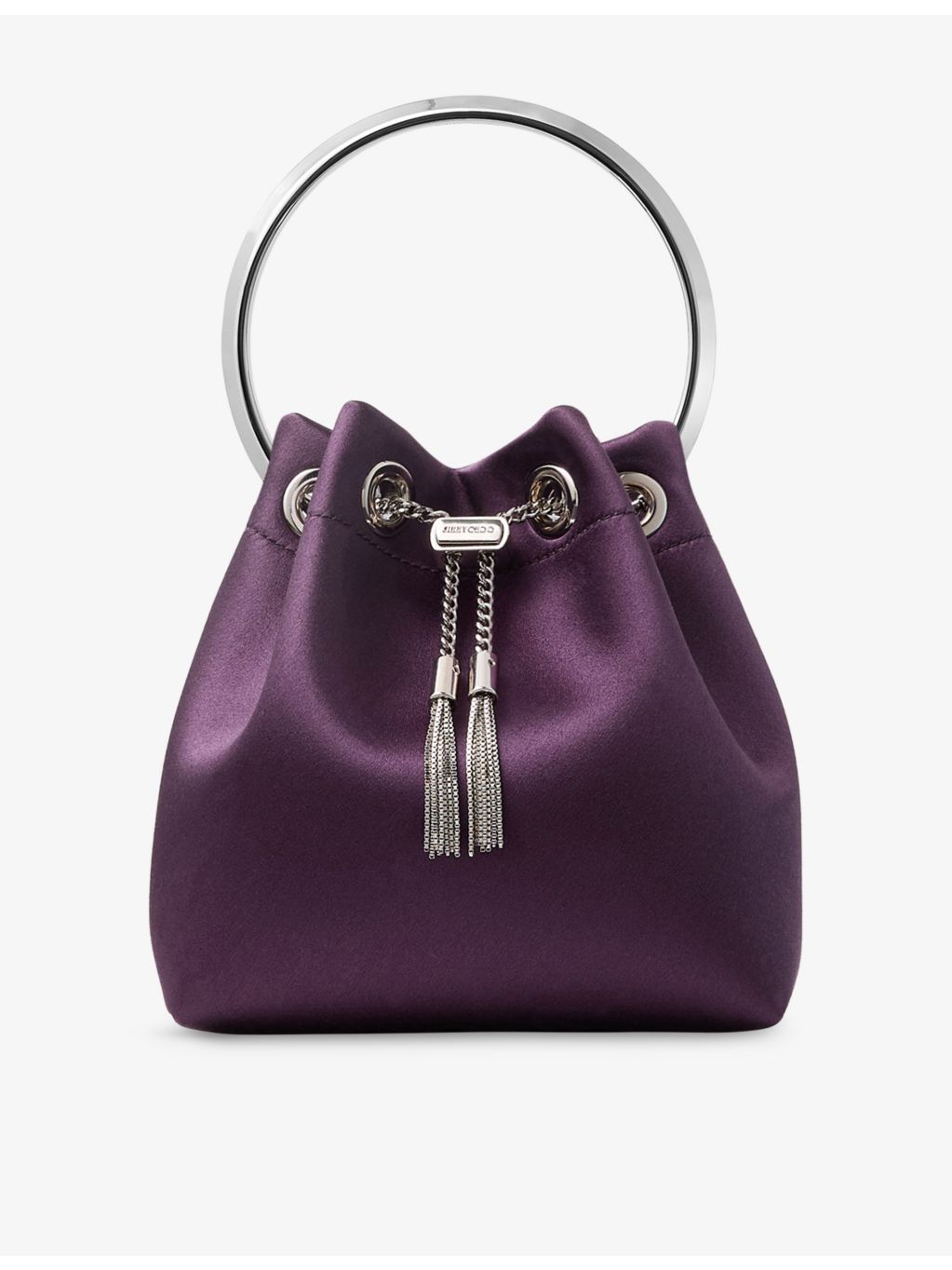 Jimmy Choo Bon Bon satin handbag small (British brand)