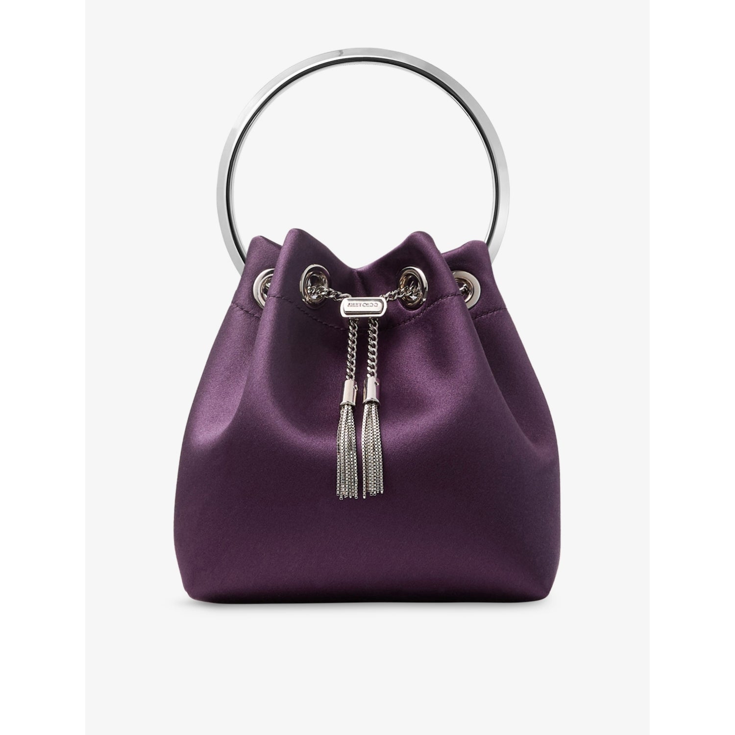 Jimmy Choo Bon Bon satin handbag small (British brand)