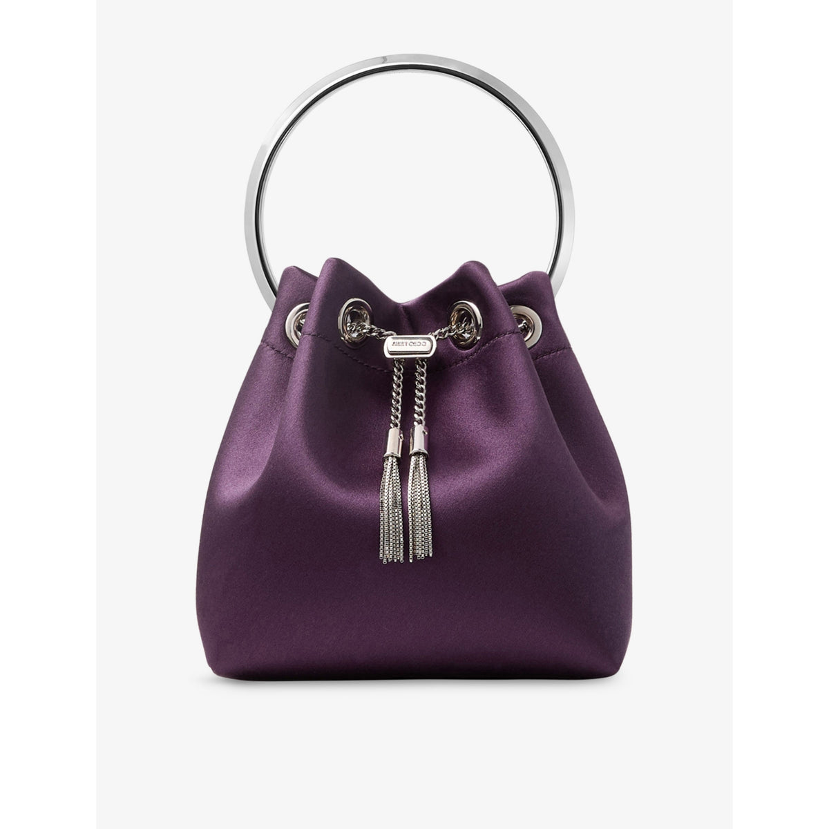 Jimmy Choo Bon Bon satin handbag small (British brand)