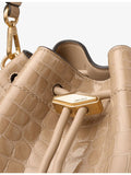 Jimmy Choo medium shiny croc-embossed leather handbag, UK version