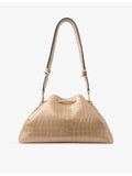 Jimmy Choo medium shiny croc-embossed leather handbag, UK version