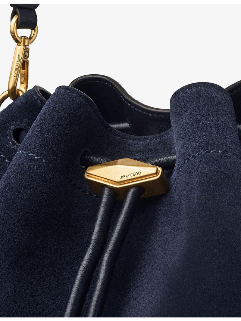 Jimmy Choo Cinch medium suede leather handbag, UK version