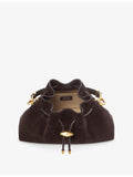 Jimmy Choo Cinch small suede bucket bag - British product