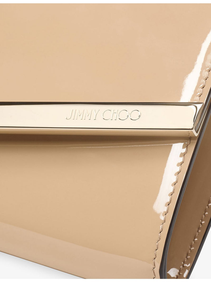 Jimmy Choo patent leather clutch bag - British product
