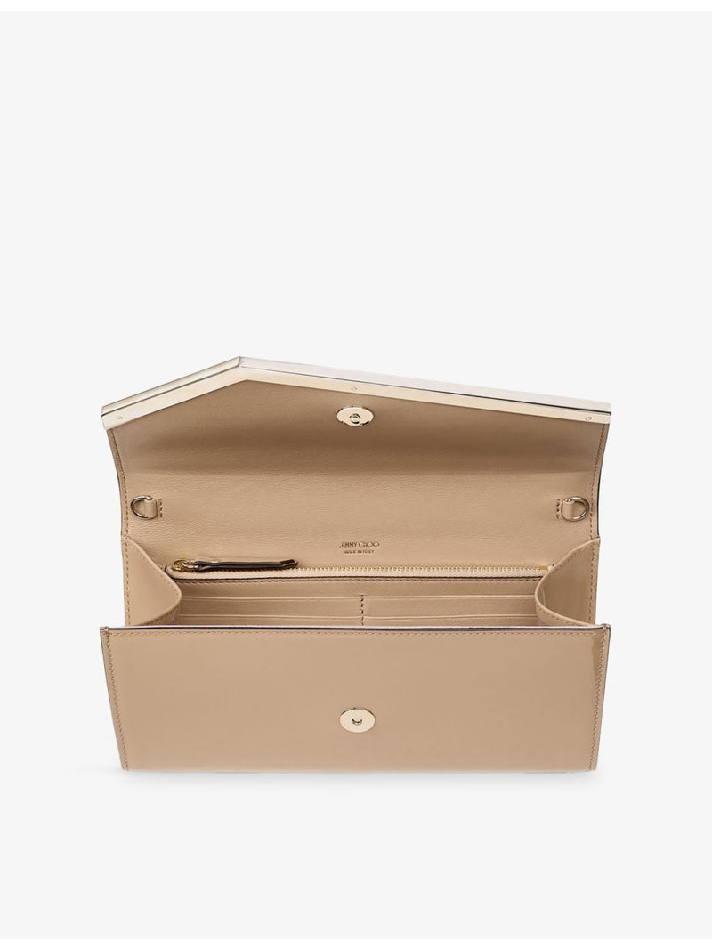 Jimmy Choo patent leather clutch bag - British product