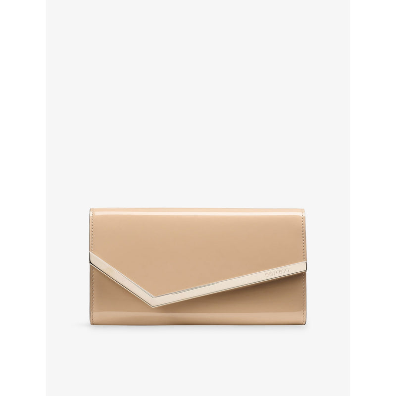 Jimmy Choo patent leather clutch bag - British product
