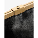 Jimmy Choo Ganache Biker leather clutch bag, imported from the UK