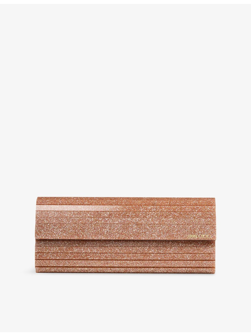 Jimmy Choo Sweetie acrylic clutch bag with chain strap - British product