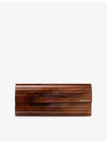 Jimmy Choo Sweetie Marble acrylic clutch with chain strap - British product