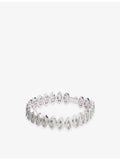 DARKAI marquise tennis bracelet with emerald and diamond, imported from the UK