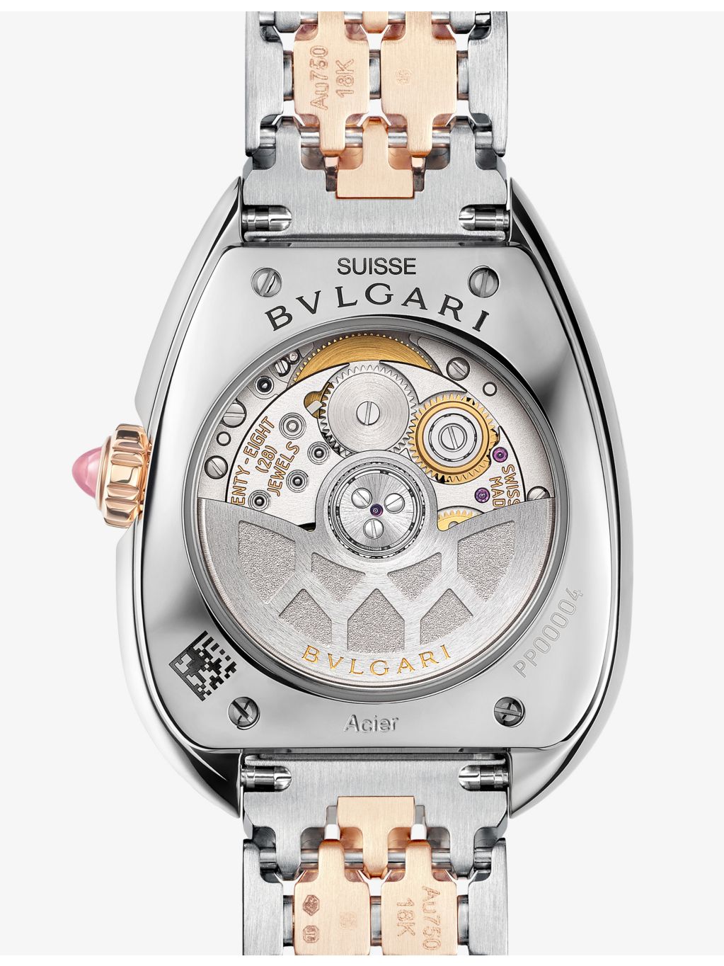 Bulgari Serpenti Seduttori rose gold diamond watch 34mm, imported from the UK
