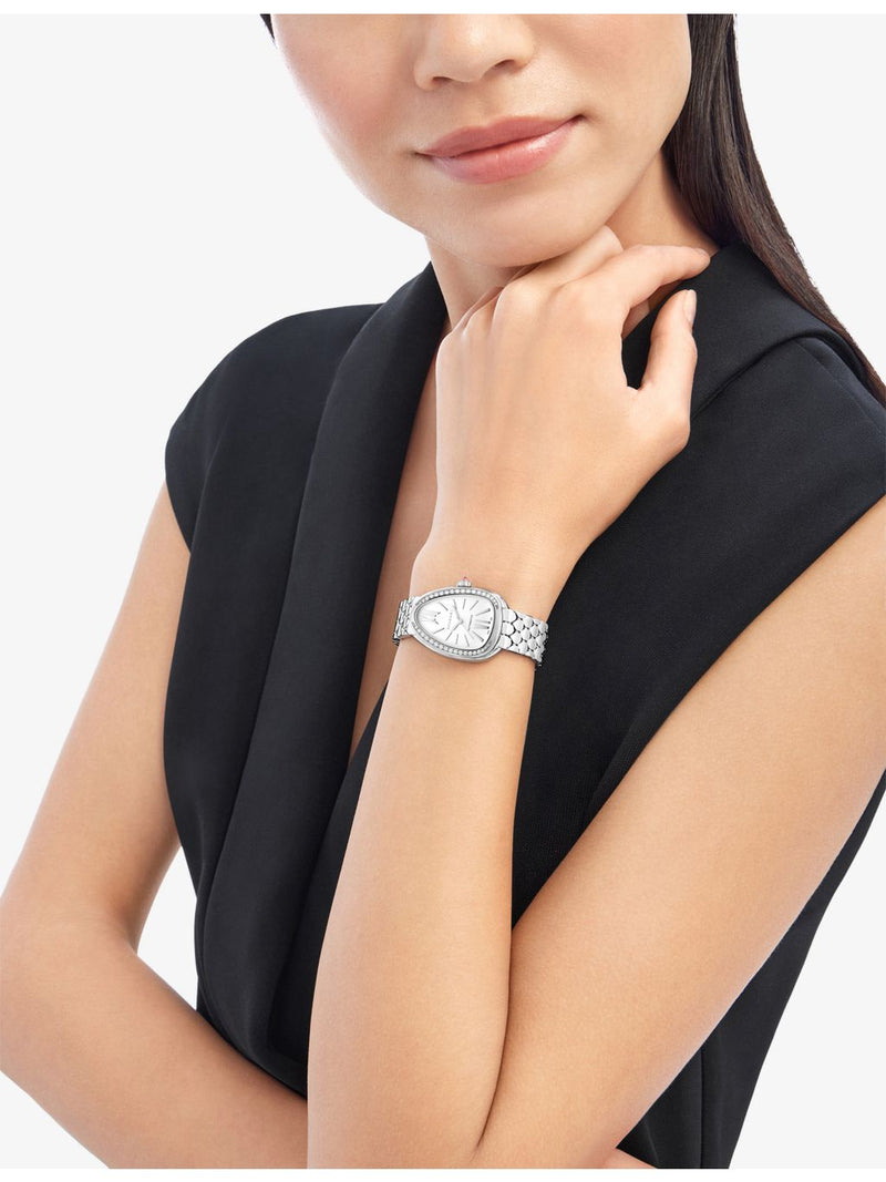 Bvlgari Serpenti Seduttori diamond watch 34mm, imported from the UK