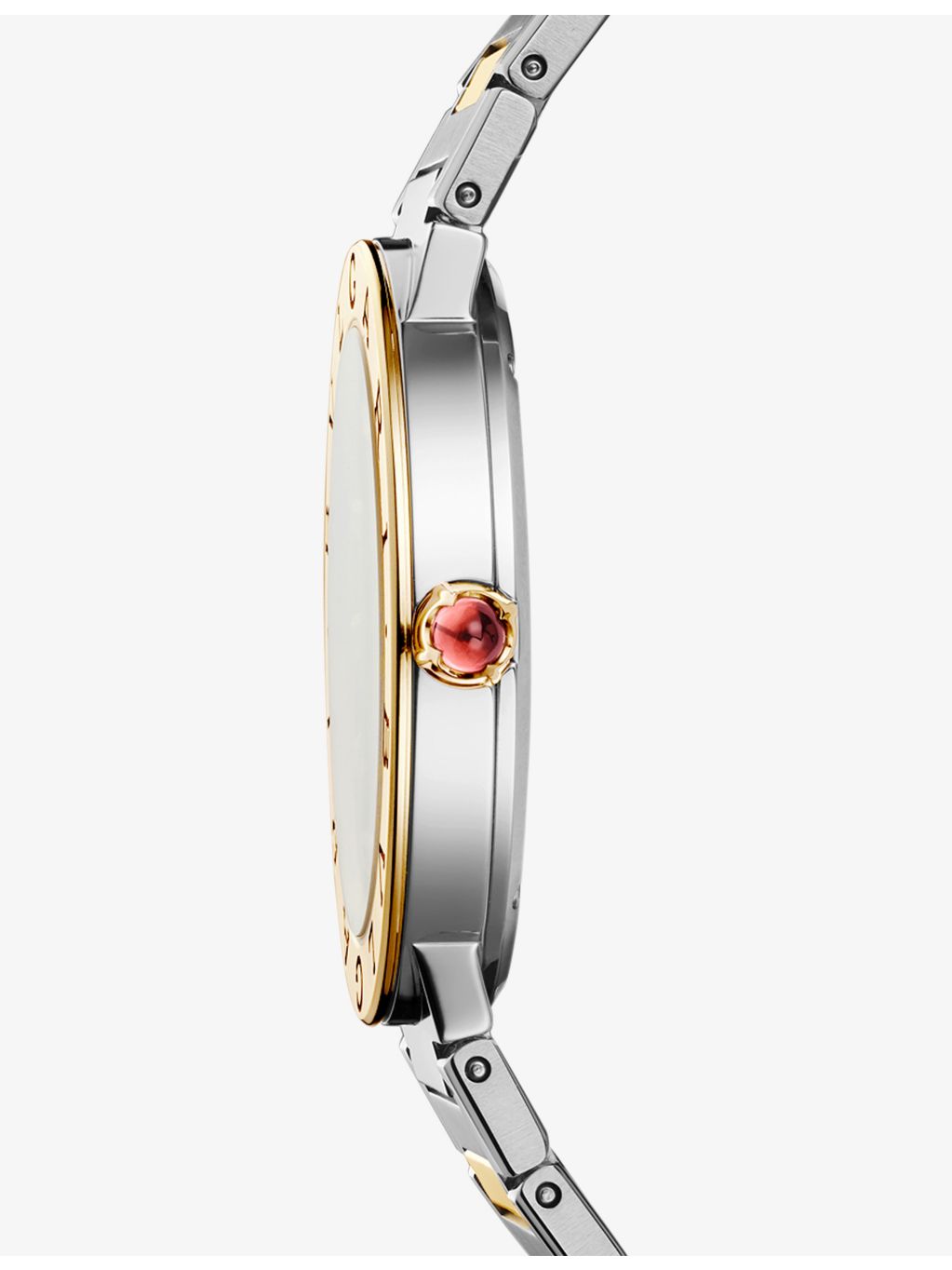 Bvlgari watch 33mm yellow gold stainless steel diamond, UK version
