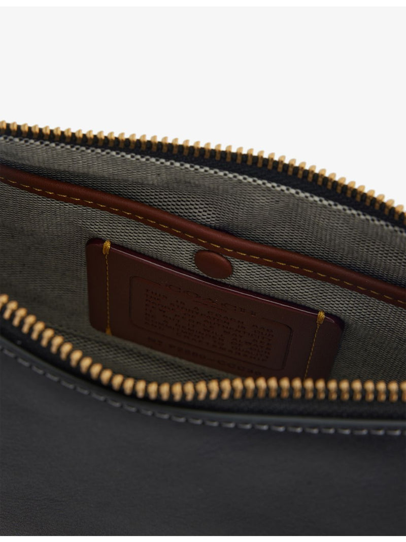 Coach structured leather shoulder bag Waverly, UK version