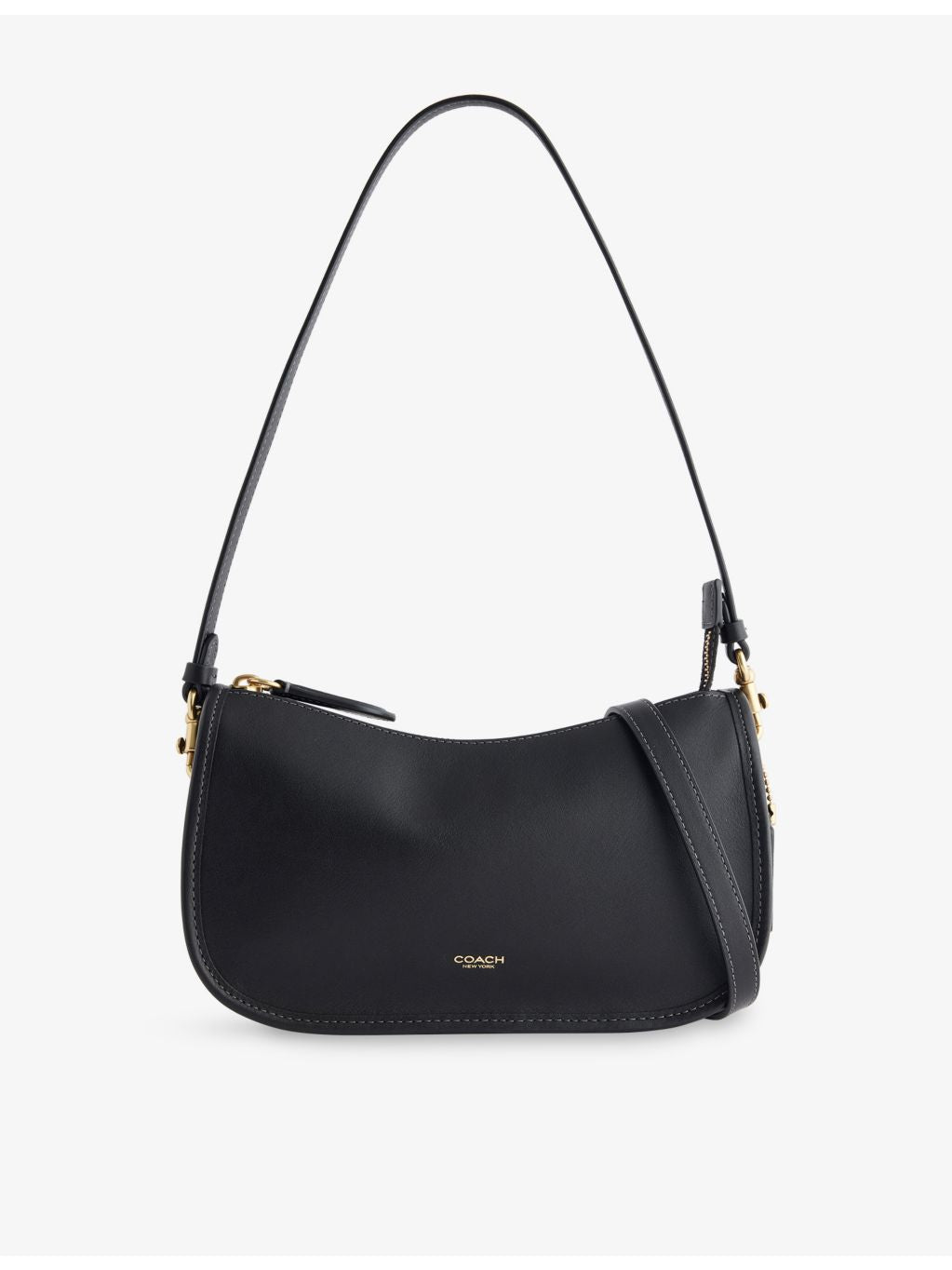 Coach structured leather shoulder bag Waverly, UK version