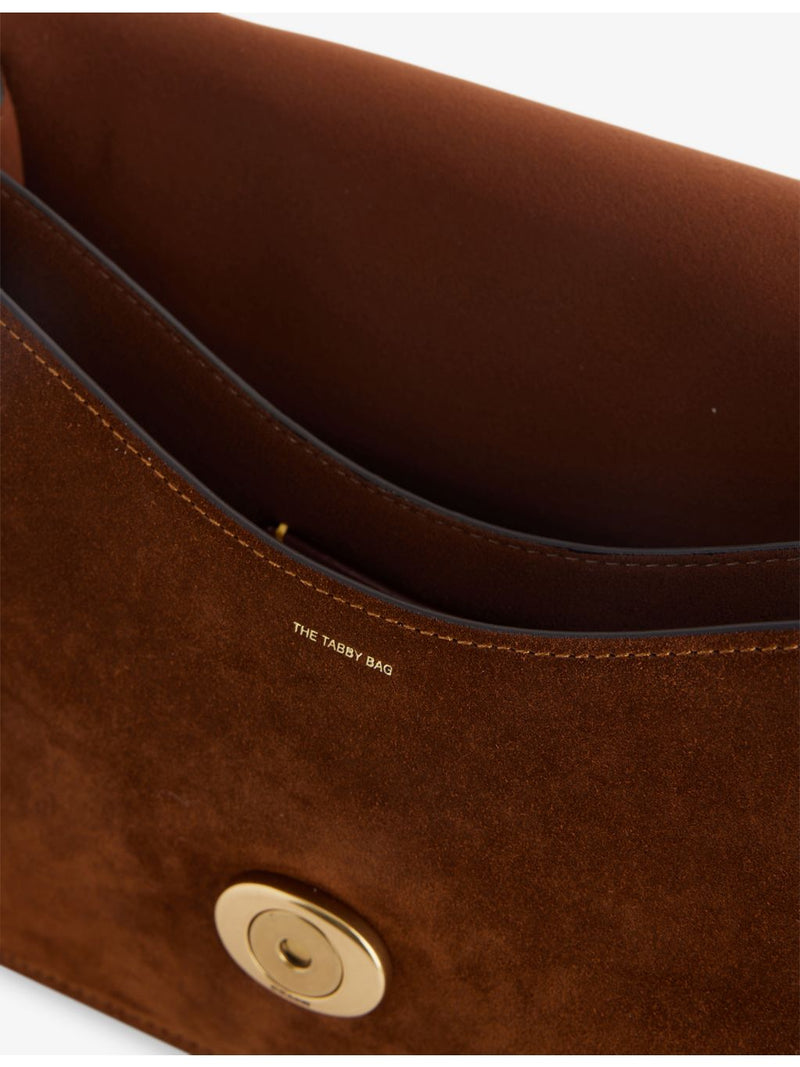 Coach shoulder bag two-compartment leather-suede, UK version