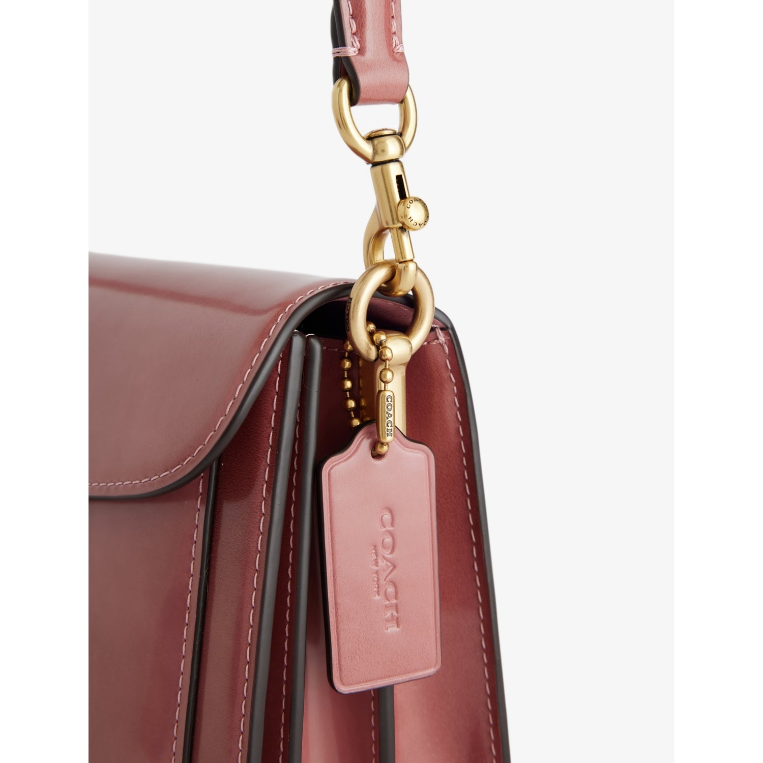 Coach leather shoulder bag Spazzolato Tabby 26, UK version