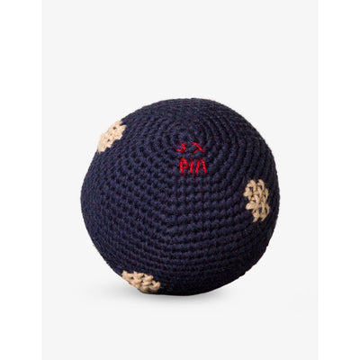 selfridges St. Pia Polka-Dot Dog and Cat Ball Pet Toy 8cm x 7cm- Buy online at McGrocer