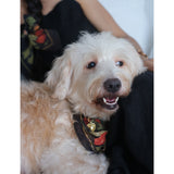 St. Pia Berry Bff cotton bandana for pets and humans, UK version