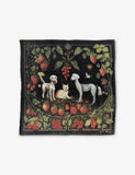 St. Pia Berry Bff cotton bandana for pets and humans, UK version