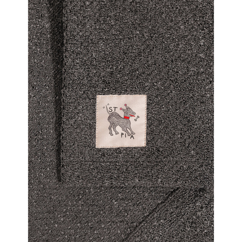 St. Pia Terra small cotton-blend pet blanket 65cm, imported from the UK